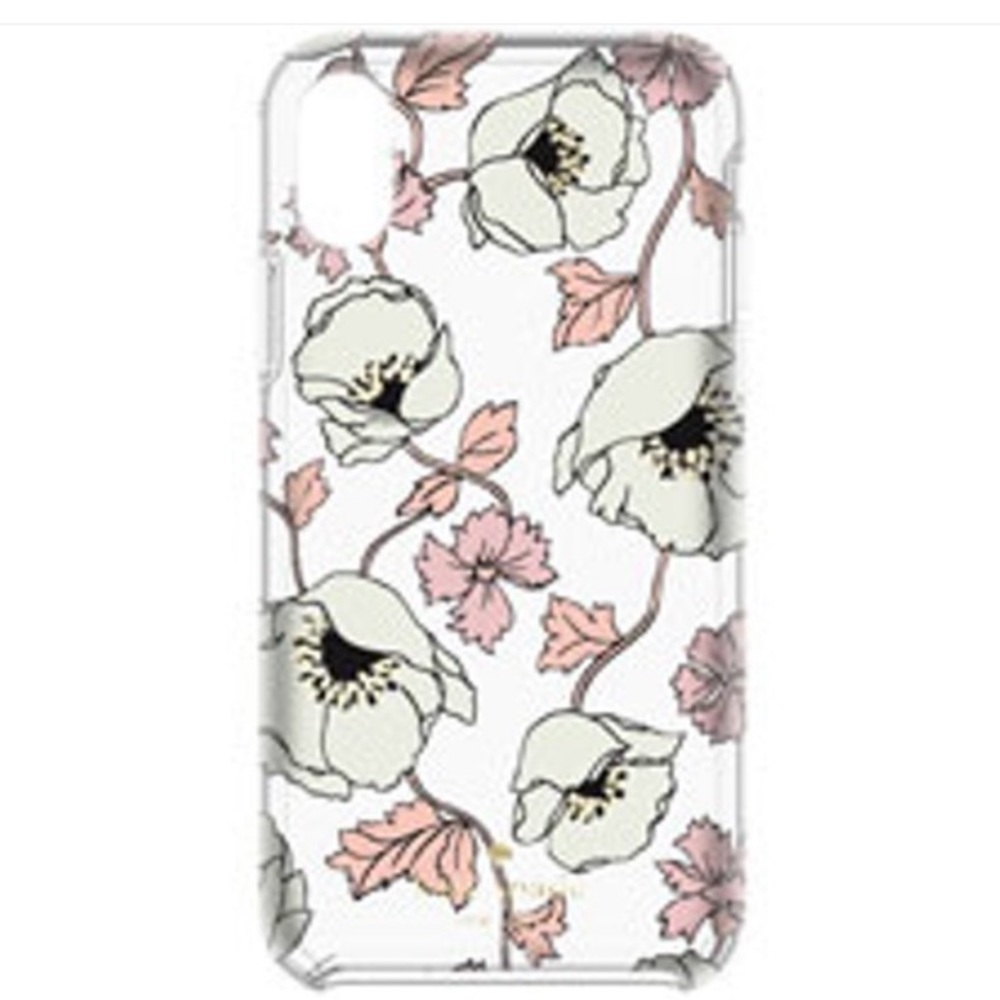 Kate Spade Floral IPhone X Hardshell case NIB